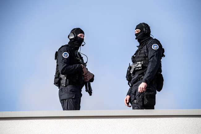 Inauguration de la brigade de Vitry-le-François par le ministre de l'Intérieur